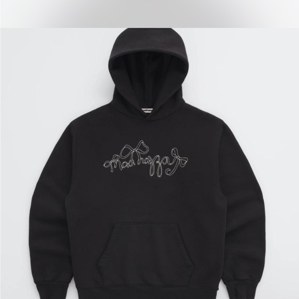 RARE EXCLUSIVE MADHAPPY black hoodie with bow